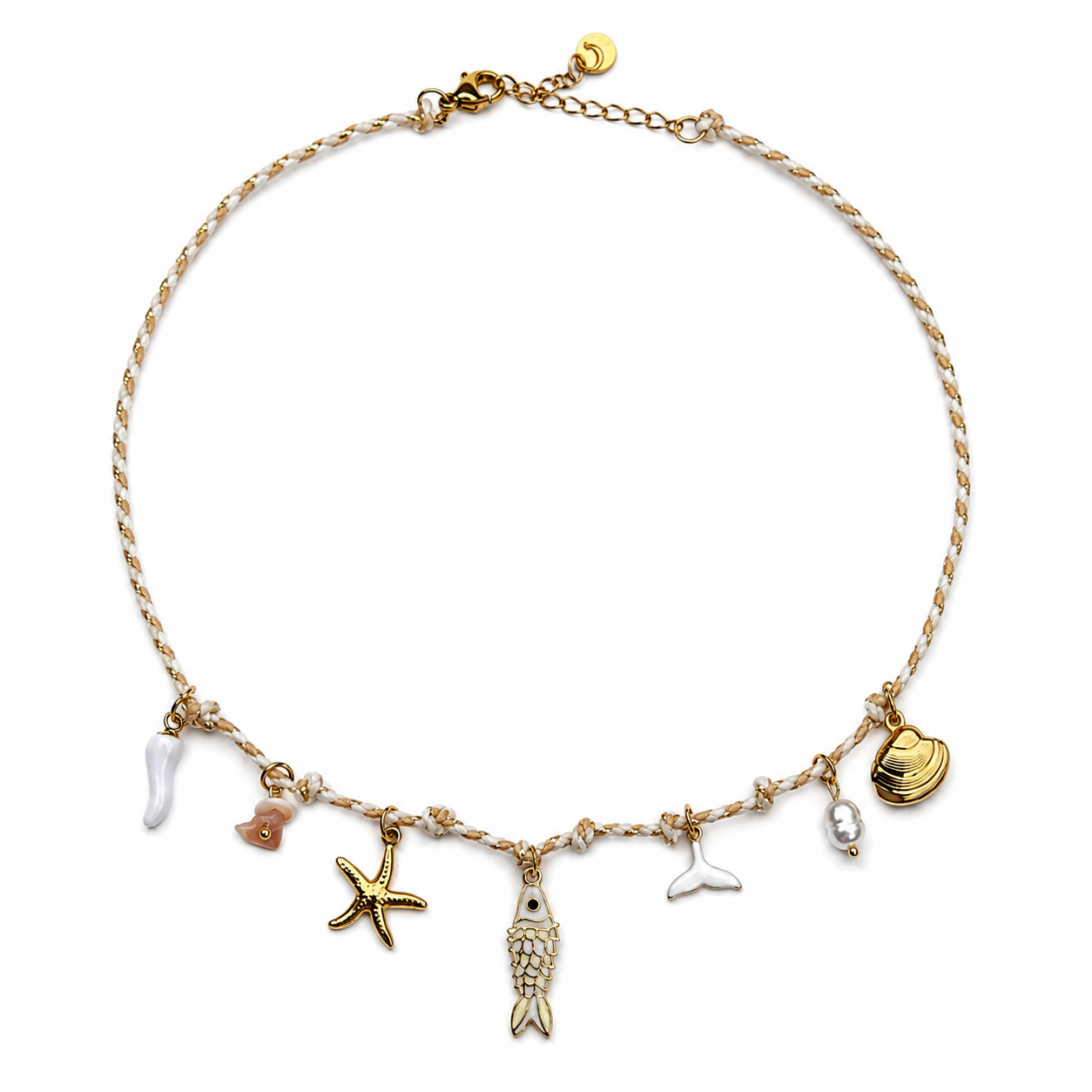 Zeeketting met Bedels