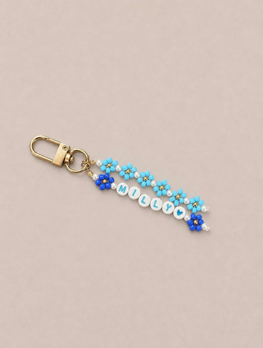Daisy sleutelhanger - Handmade
