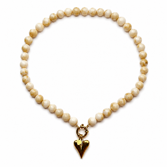 Kralen hartketting