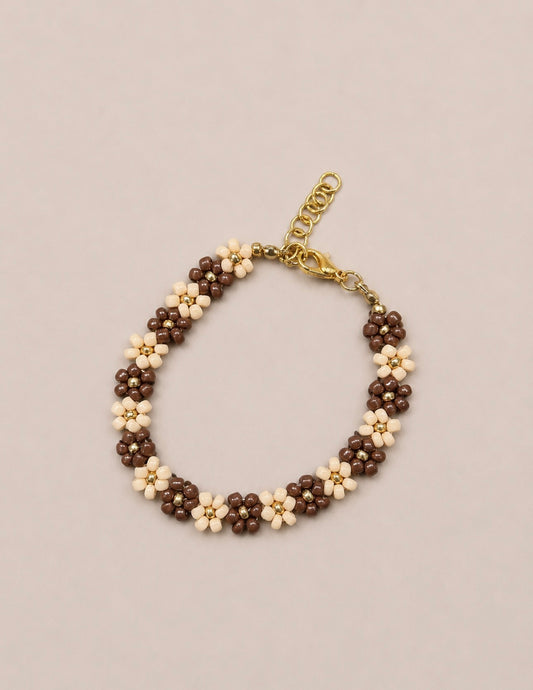 Daisy armband - Handmade
