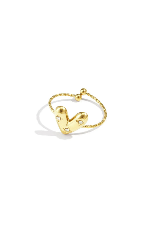 Verstelbare Hart Ring