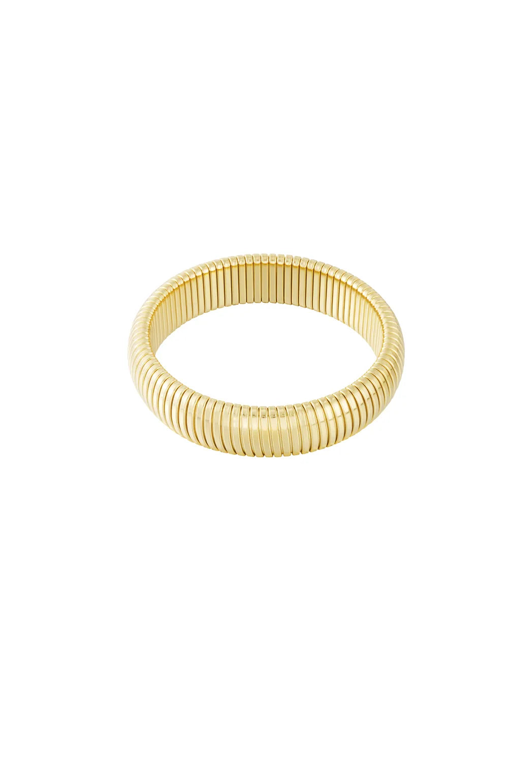 Ribbed Bangle armband