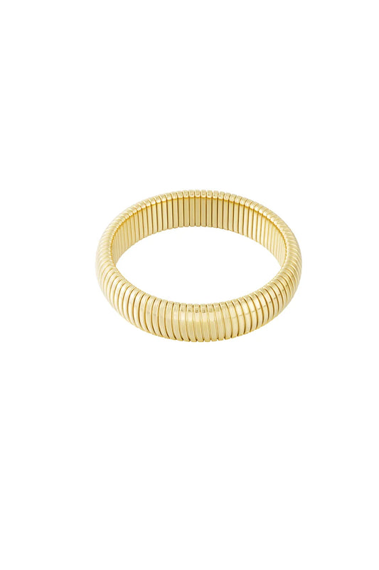Ribbed Bangle armband