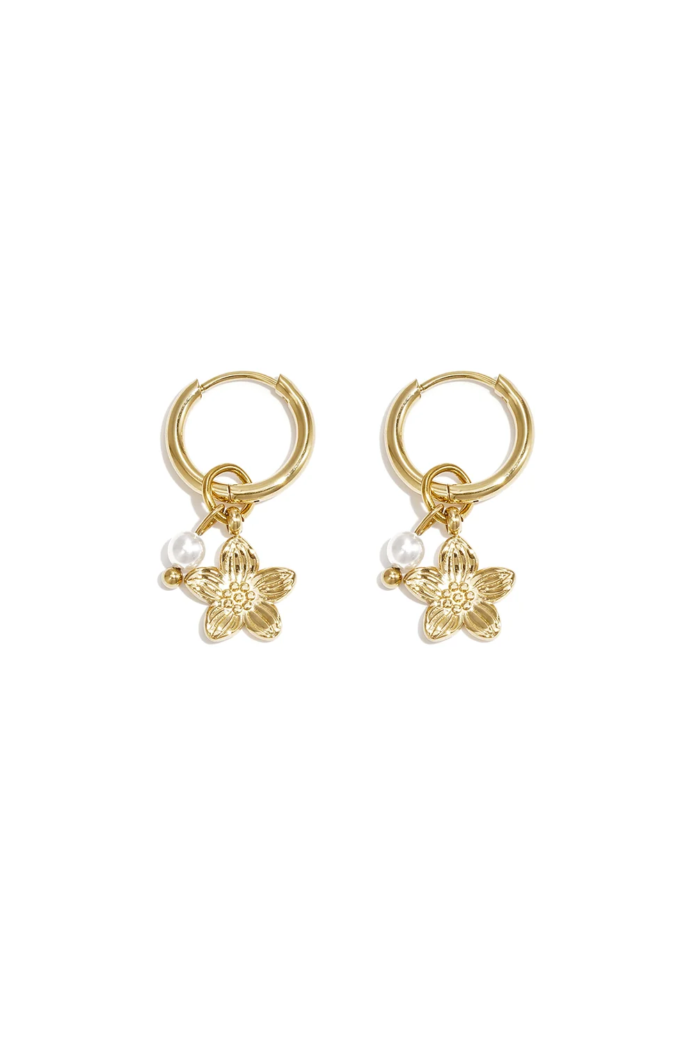 Pearl Blossom Oorbellen