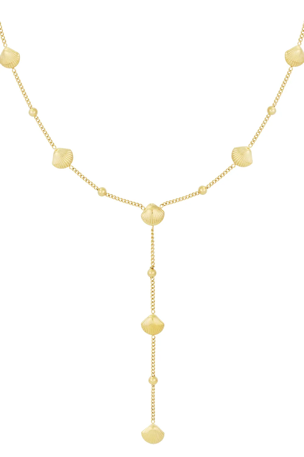 Shell Serenade Ketting goud productfoto