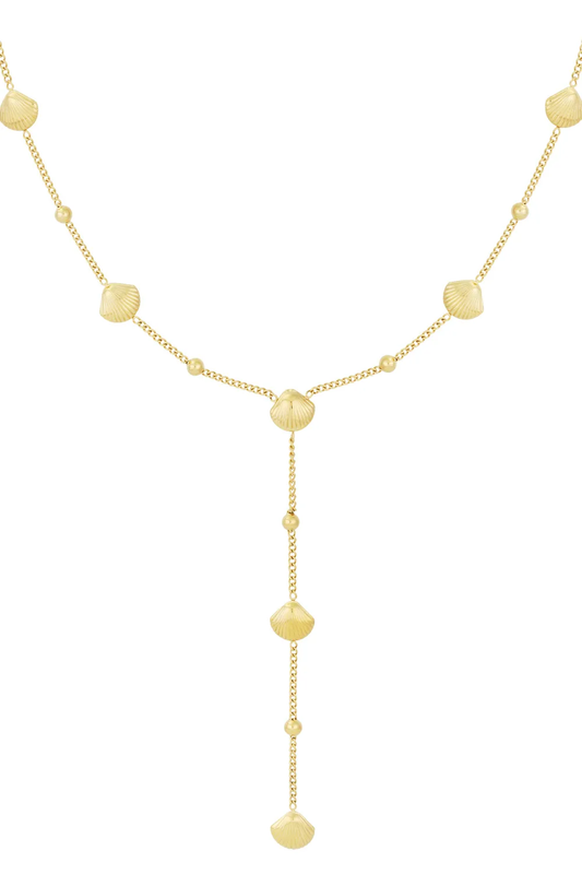 Shell Serenade Ketting goud productfoto